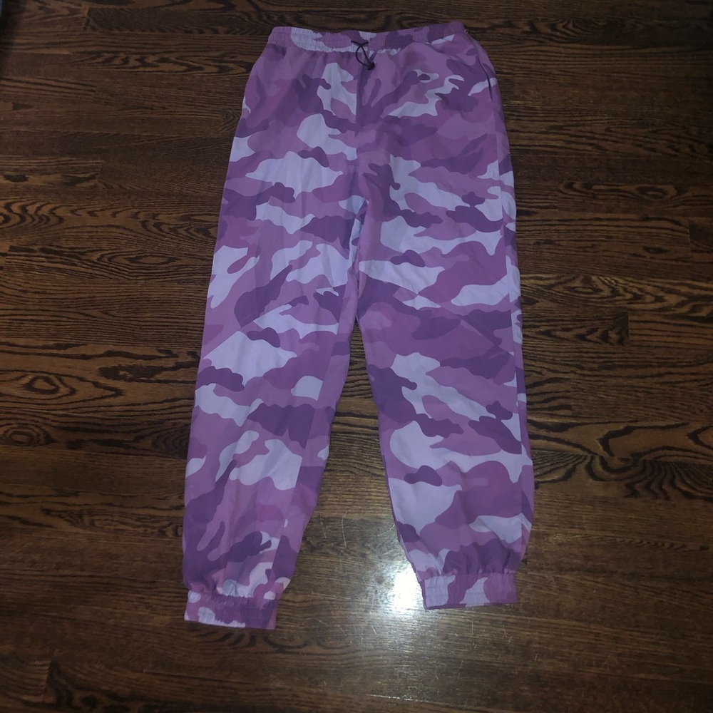 Purple Camo Joggers